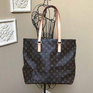 Authentic LV Cabas Mezzo Tote Bag